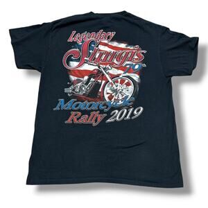 2019 Sturgis Bike Week Rally Tee Shirt Black 79th Harley Davidson Biker Sz L